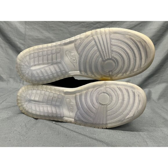 Nike Boys Jordan 1 Retro High (GS) 2016 Heiress Black Suede Size 6.5 NEW NO BOX! - Picture 11 of 11